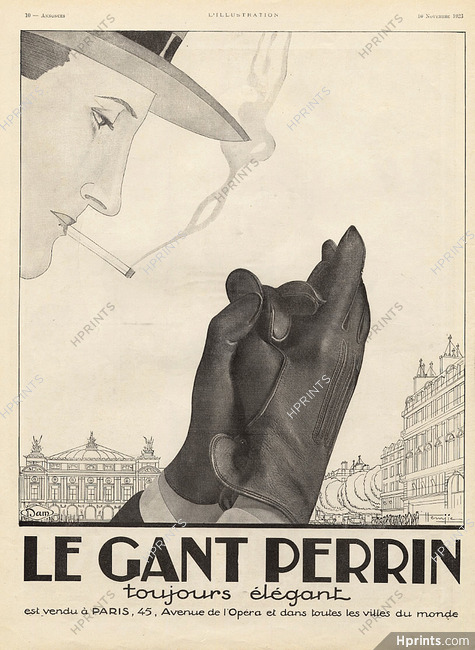 Perrin (Gloves for man) 1923 Hemjic