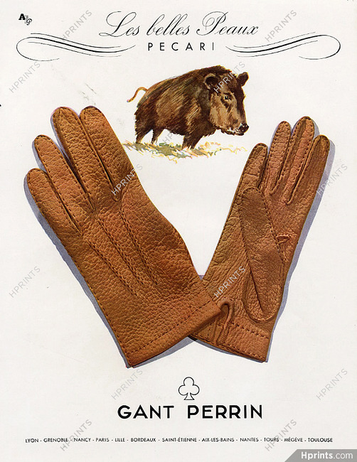 Perrin (Gloves) 1949 Pecari