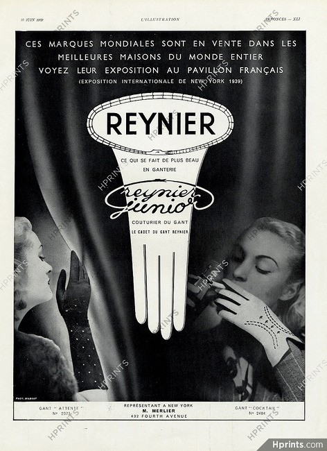 Reynier Junior (Gloves) 1939 Photo Marant