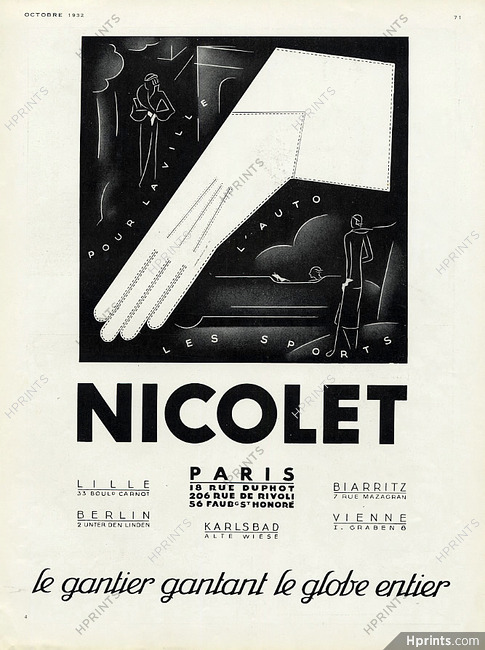Nicolet (Gloves) 1932