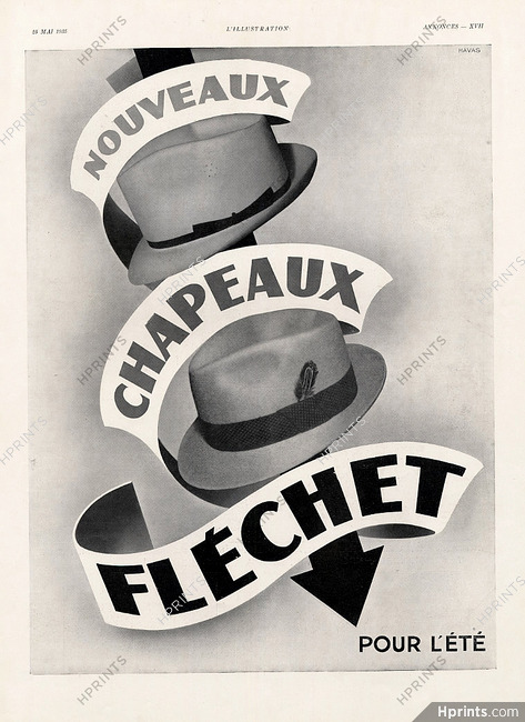 Fléchet (Hats) 1935