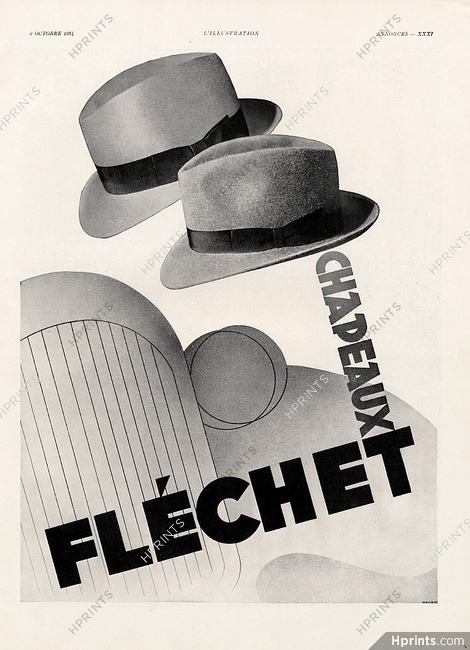 Fléchet (Hats) 1934