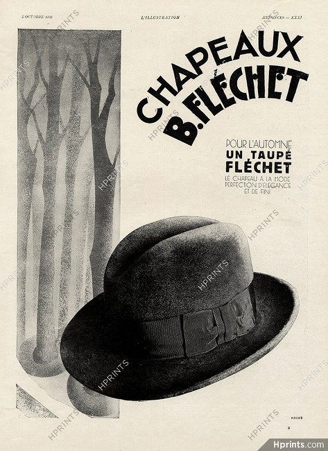 Fléchet (Hats) 1930