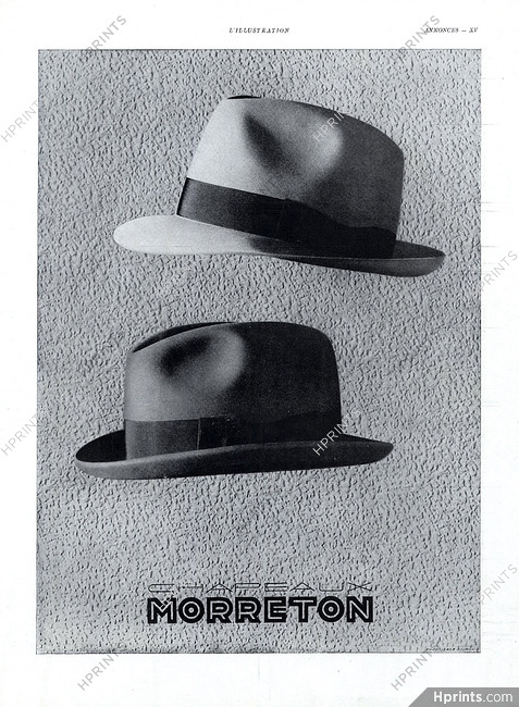 Morreton (Men's Hats) 1941