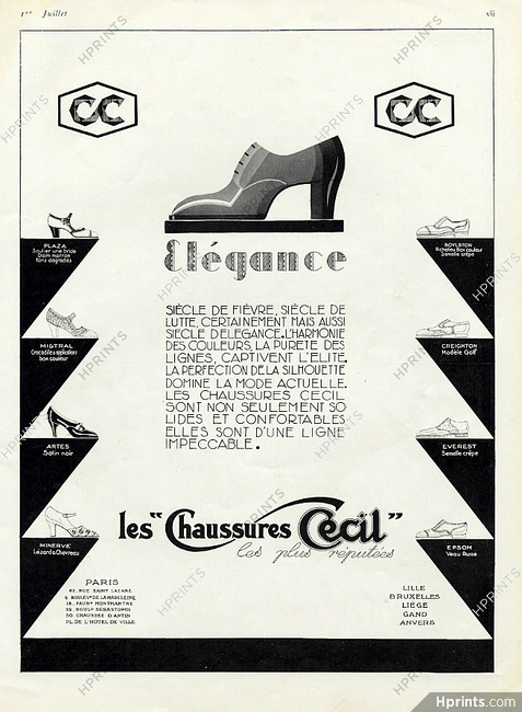 Cecil (Shoes) 1926