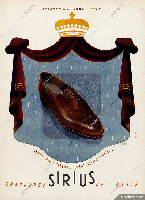 Sirius 1943 Shoes Man, Guy Georget