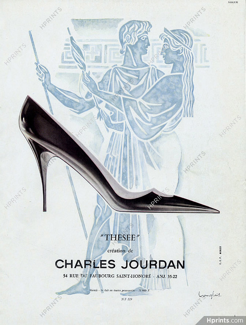 Charles Jourdan 1960 Langlais