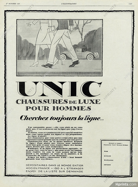 Unic (Shoes) 1927