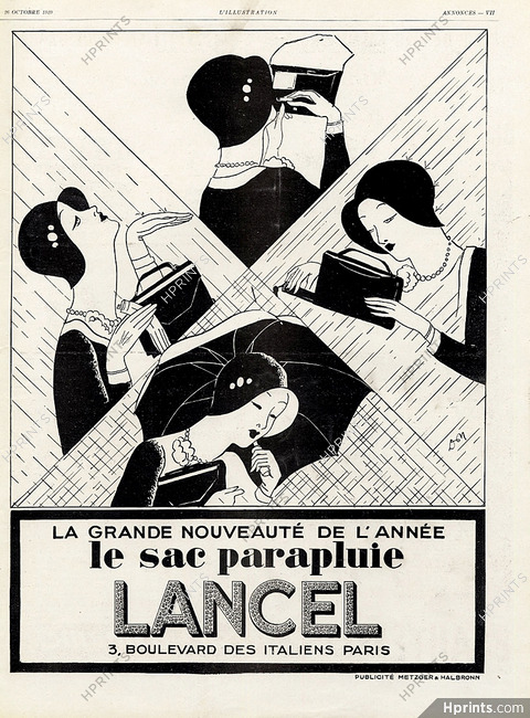 Lancel 1929 Sac parapluie, Handbag-Umbrella