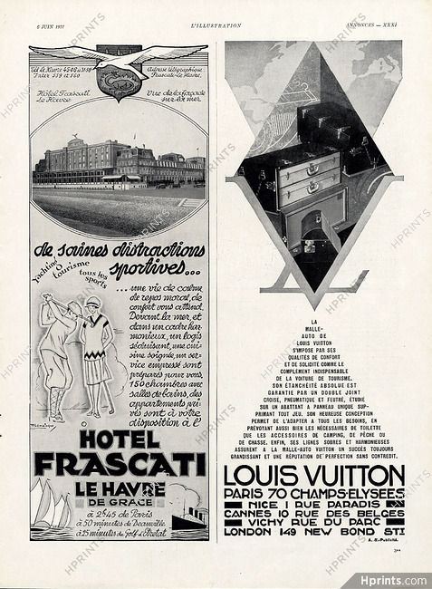 Louis Vuitton 1931 Malle-auto