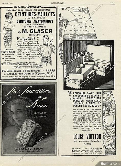 Louis Vuitton (Luggage) 1927 Trunks