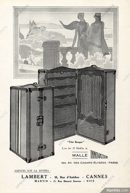 Innovation 1929 Raoul Auger, Luggage