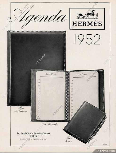 Hermès (Organizers) 1951