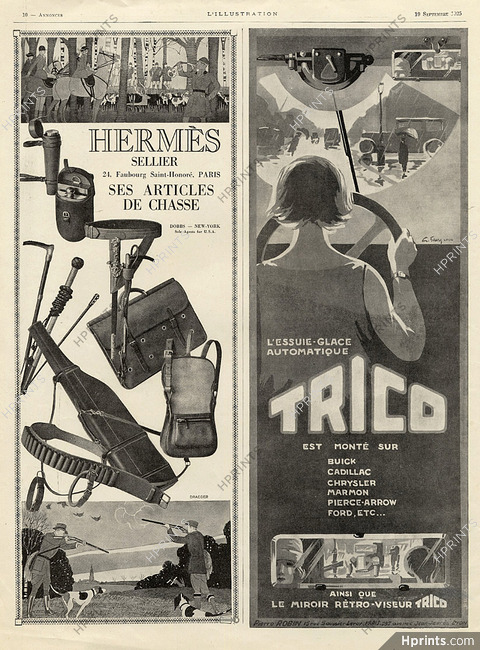 Hermès (Hunting equipment) 1925 Hunting, Horsewoman