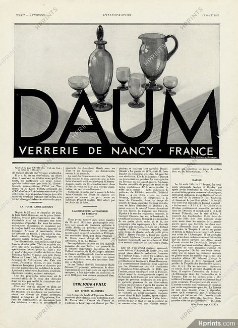 Daum (Crystal) 1931