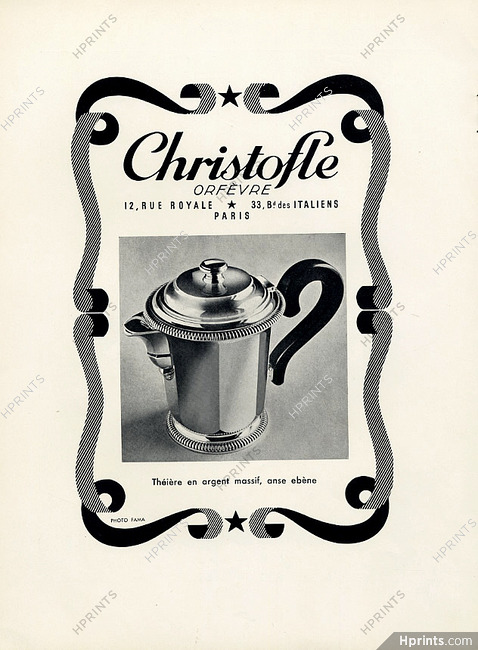 Christofle (Silversmith) 1943