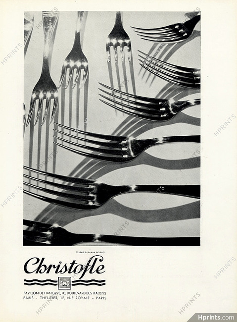 Christofle (Silversmith) 1930 Studio Deberny Peignot