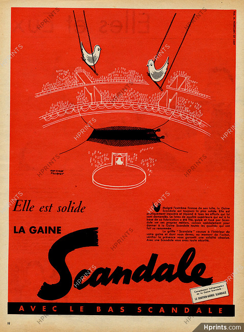Scandale 1955 Fournet