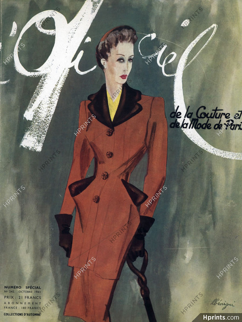 Léon Benigni 1941 Autumn Suit, Cover