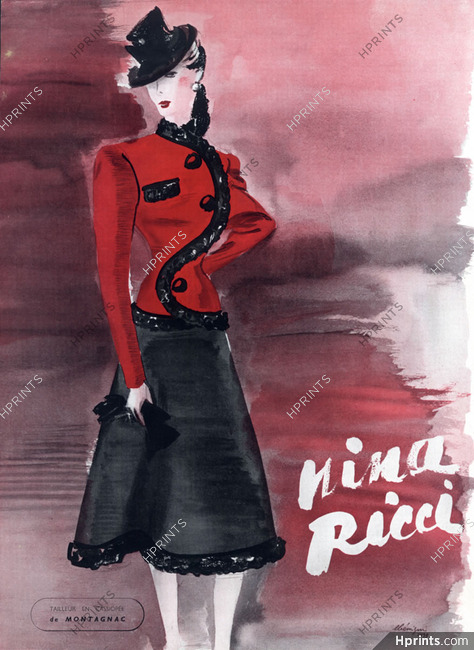 Nina Ricci 1939 Suit, Benigni