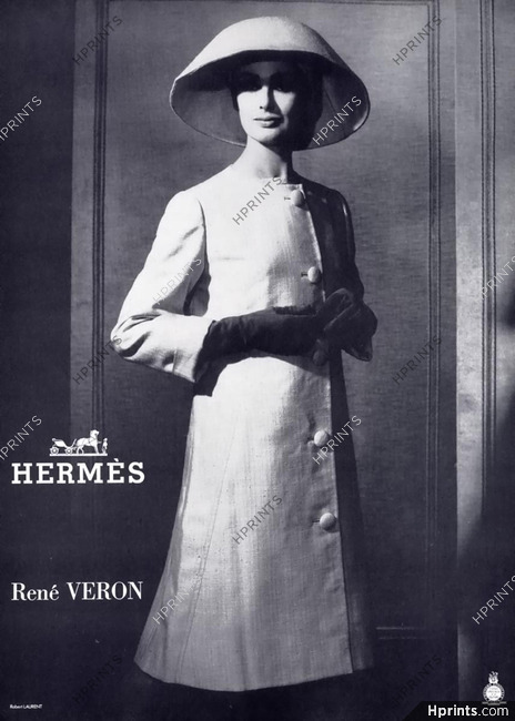 Hermès (Couture) 1966 Photo Robert Laurent, René Véron