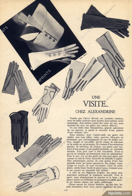 Alexandrine (Gloves) 1941