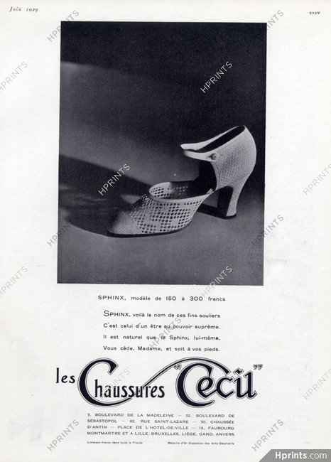 Cecil (Shoes) 1929