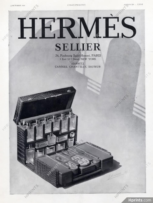 Hermès (Luggage) 1930 Toiletries Bag, Ocean Liner