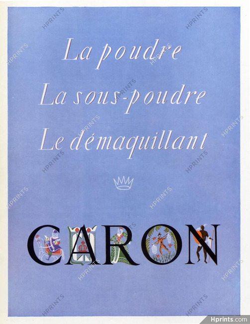 Caron (Cosmetics) 1954