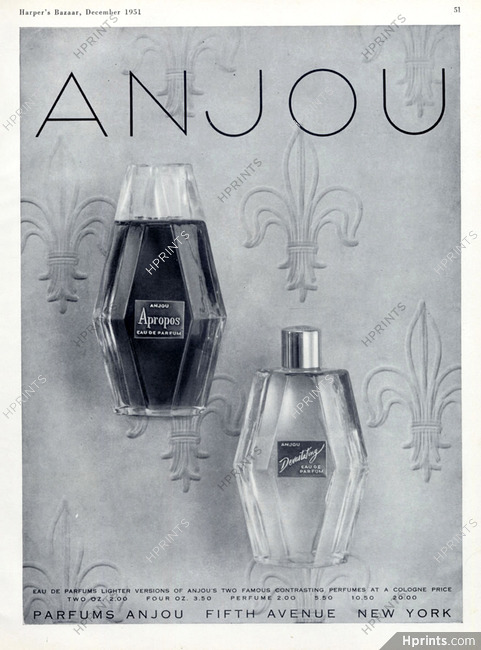 Anjou (Perfumes) 1951 A Propos, Devastating
