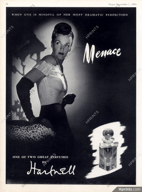 Hartnell (Perfumes) 1943 "Menace"
