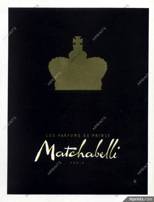 Matchabelli (Perfumes) 1946 Crown