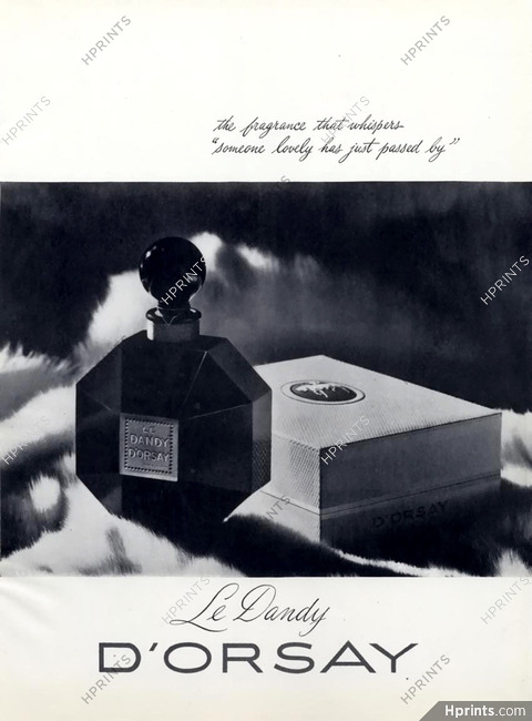 D'Orsay (Perfumes) 1947 Le Dandy