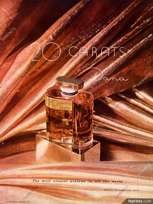 Dana (Perfumes) 1947 20 Carats