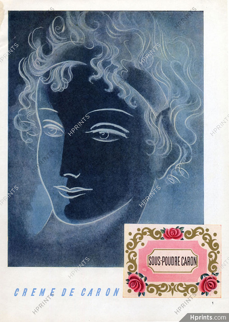 Caron (Cosmetics) 1952 Sous-Poudre