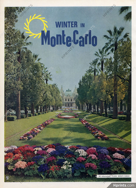 Monte Carlo 1962 The Garden, Winter