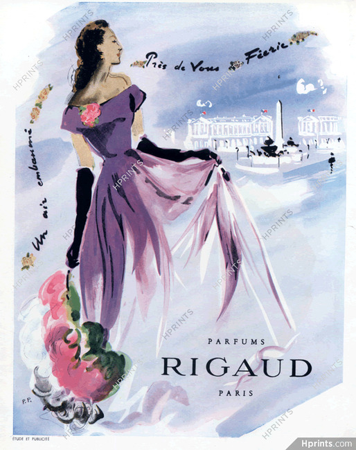 Parfums Rigaud 1947 Pierre Pagès