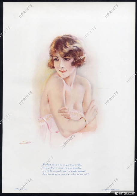 Suzanne Meunier 1928 Portrait