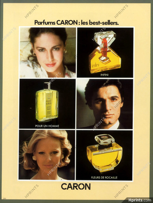 Caron (Perfumes) 1977 Les Best-Sellers