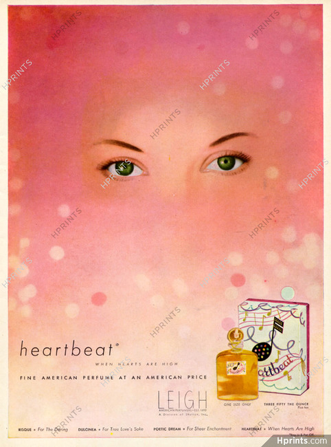 Leigh (Perfumes) 1944 Heartbeat