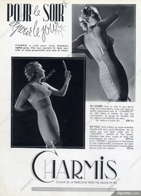 Charmis (Lingerie) 1937