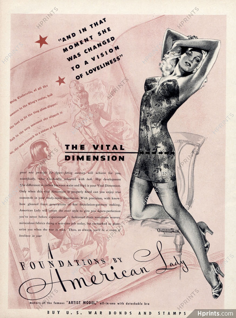 1955 Formfit Girdles Advertisement Sexy Pin Up Vintage AD 