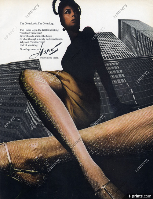 Hanes (Tights) 1967 — Advertisement
