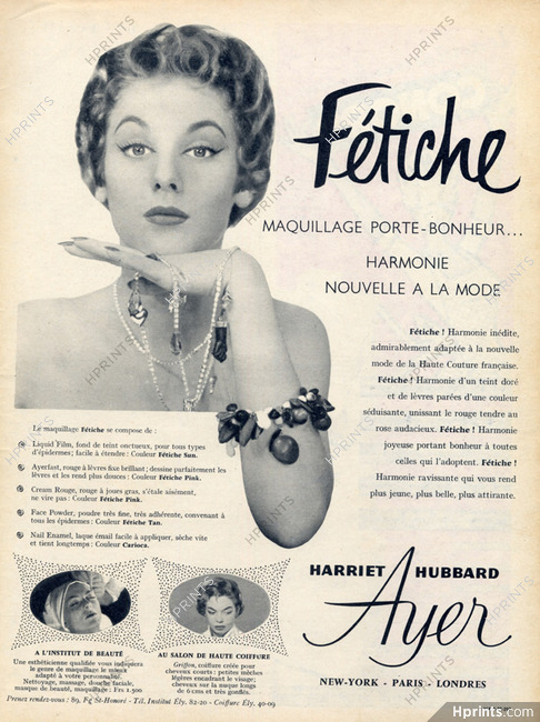 Harriet Hubbard Ayer (Cosmetics) 1955 Fetiche