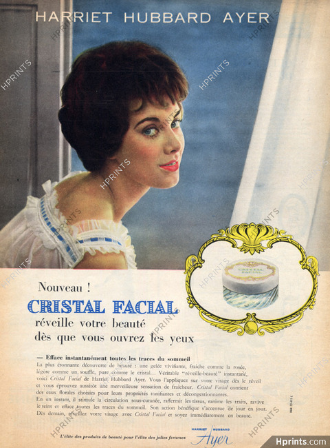 Harriet Hubbard Ayer (Cosmetics) 1959 Cristal Facial