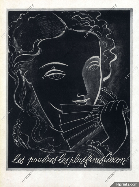 Caron (Cosmetics) 1948 Poudres Fines