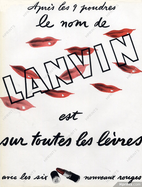 Lanvin (Cosmetics) 1938 Lipstick