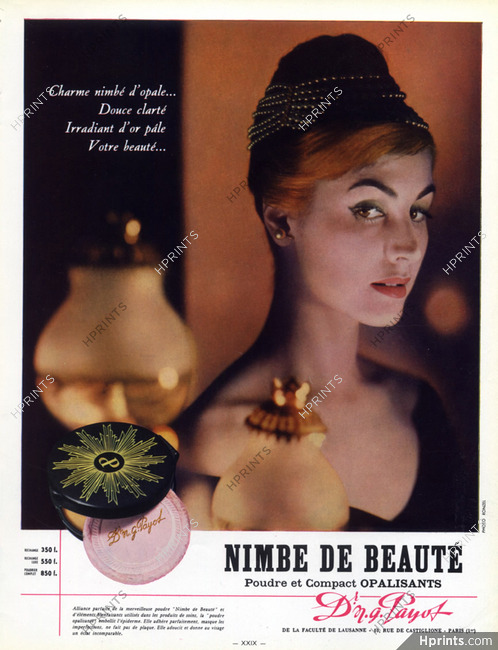 Payot, Dr N.G. (Cosmetics) 1957