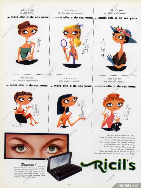Ricil's (Cosmetics) 1957