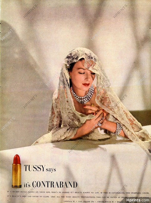 Tussy (Cosmetics) 1947 Lipstick
